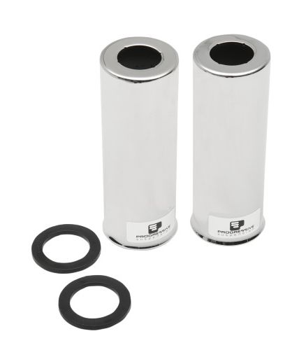 スティルマン　ショック　クローム Performance Shocks - Black w/ Chrome Spring - Eye / Eye