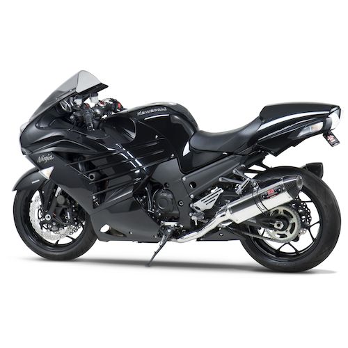 Yoshimura R77 Race SlipOn Exhaust Kawasaki ZX14R 20122018 RevZilla