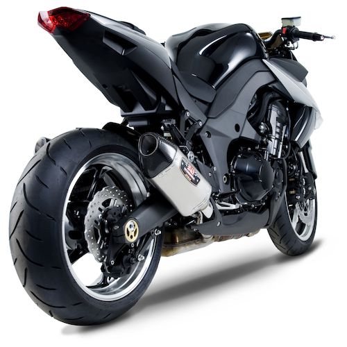 Yoshimura R77 Street SlipOn Exhaust Kawasaki Z1000 20102016 RevZilla