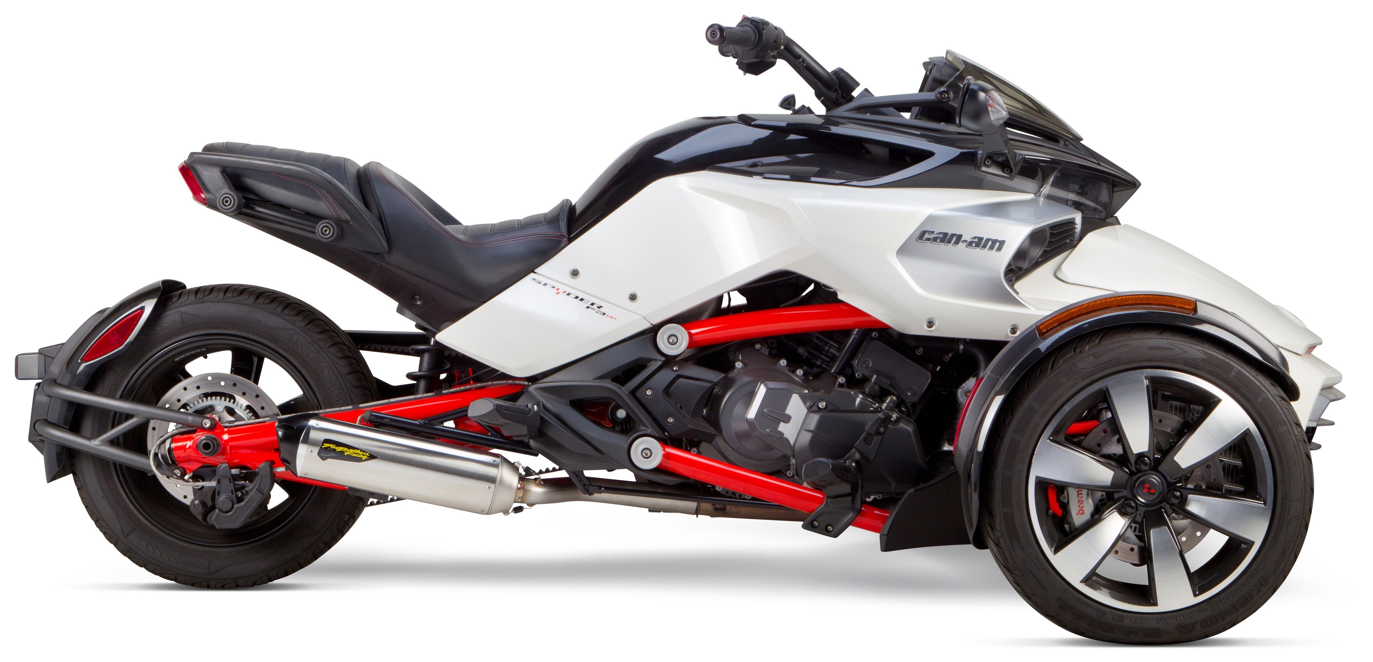 Two Brothers S1R Slip-On Exhaust Can-Am Spyder F3 / F3-S 2015-2023