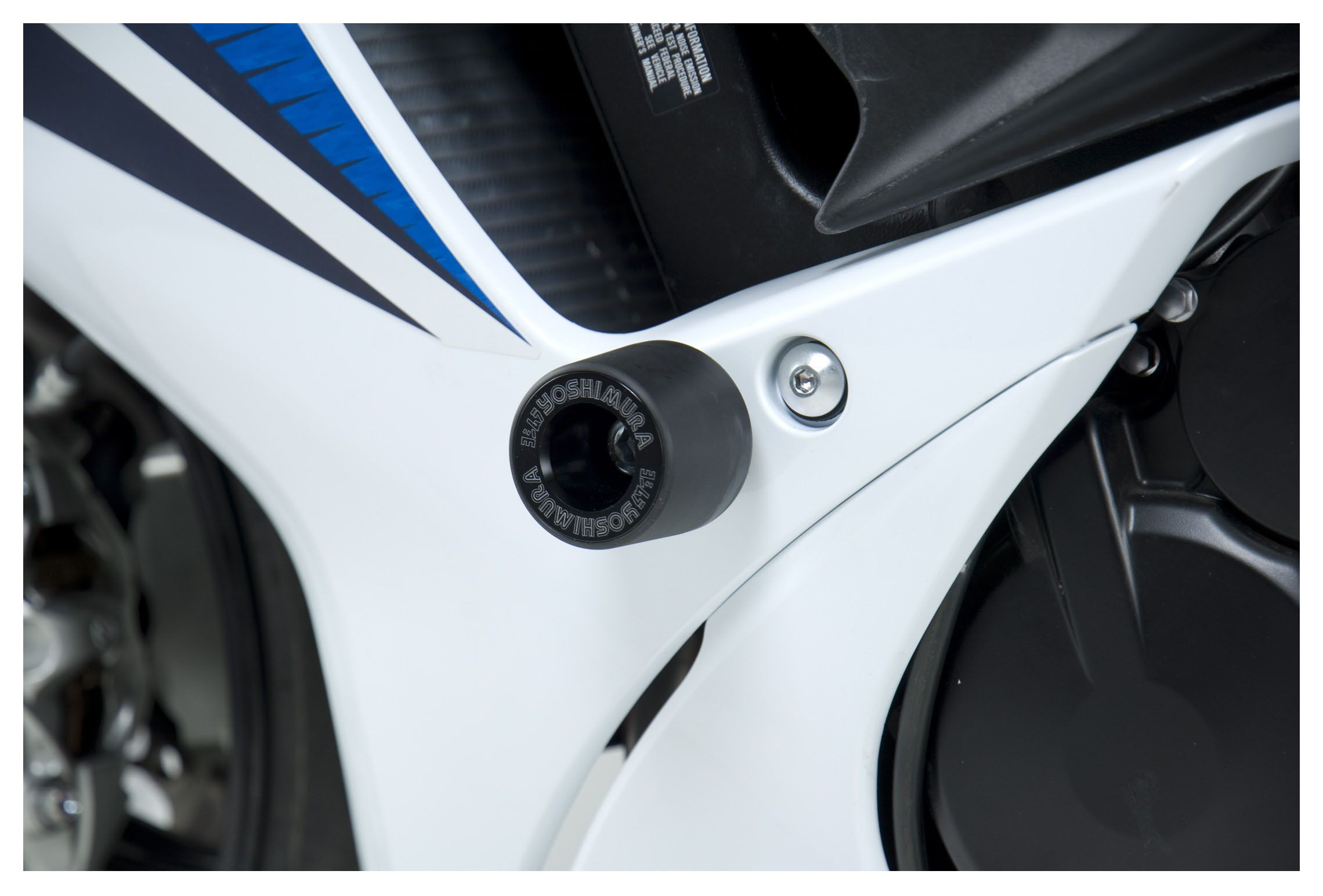 Yoshimura Works Edition Frame Chassis Sliders Suzuki GSXR 1000 2009