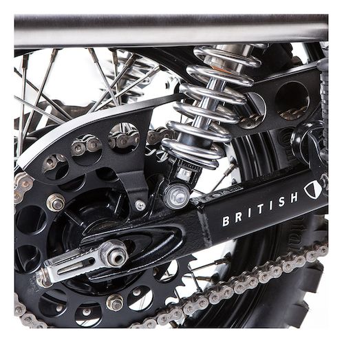 British Customs Chain Guard Triumph Bonneville / SE / T100 / Thruxton