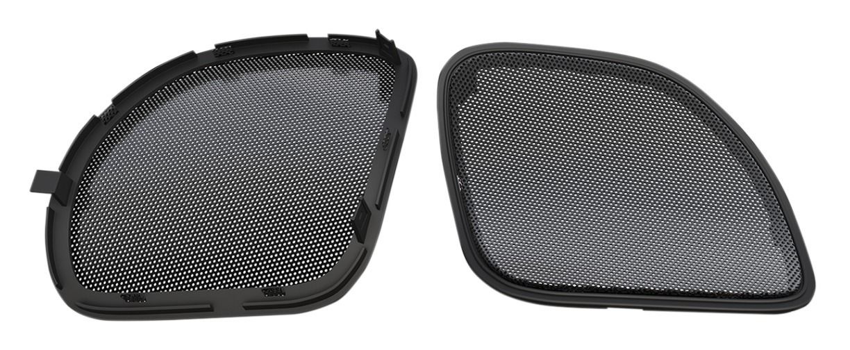 Hogtunes Front Speaker Grilles For Harley Road Glide 2015-2024 N/A