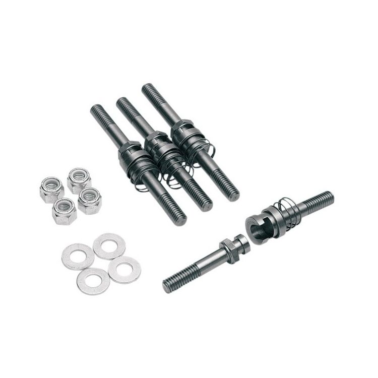 Cycle Visions Barebacks Saddlebag Quick Release Kit For Harley Softail 1997-2002 w/ OEM Detachable Sissybar