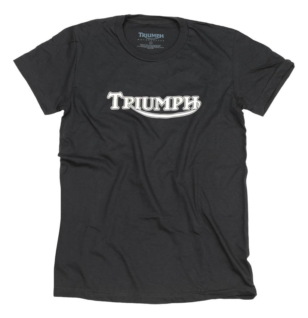 Triumph Vintage Logo Women's T-Shirt - RevZilla