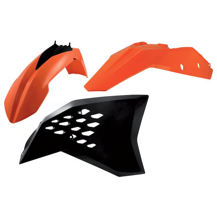 Acerbis Standard Plastic Kit KTM SX / SX-F / XC / XC-F 125cc-505cc 2008-2010 N/A