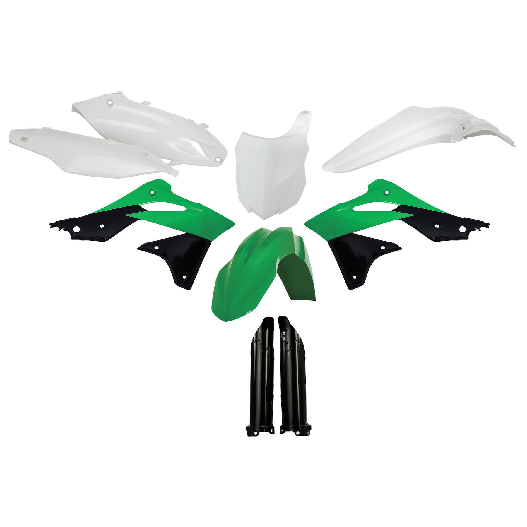 Acerbis Full Plastic Kit Kawasaki KX250F 2013-2016
