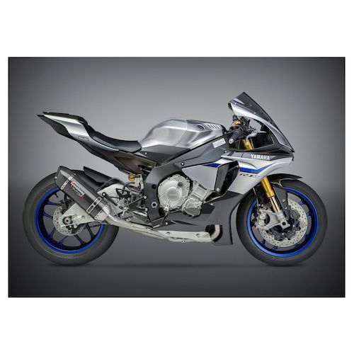 Yoshimura Alpha Race SlipOn Exhaust Yamaha R1 / R1M / R1S RevZilla