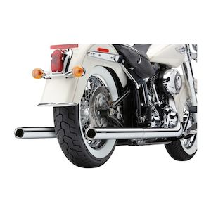 Cobra Dual Exhaust For Harley Softail 2007-2011 - RevZilla