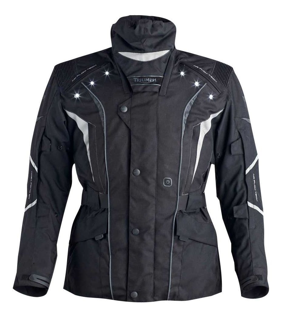 motorcycle jacket with led lights