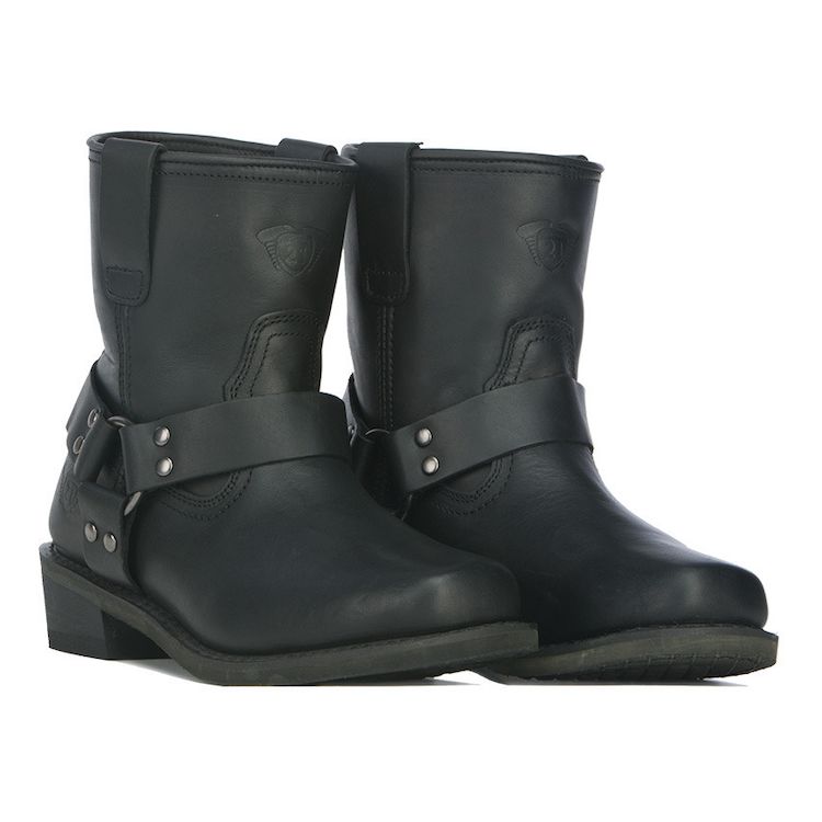 low harness boots