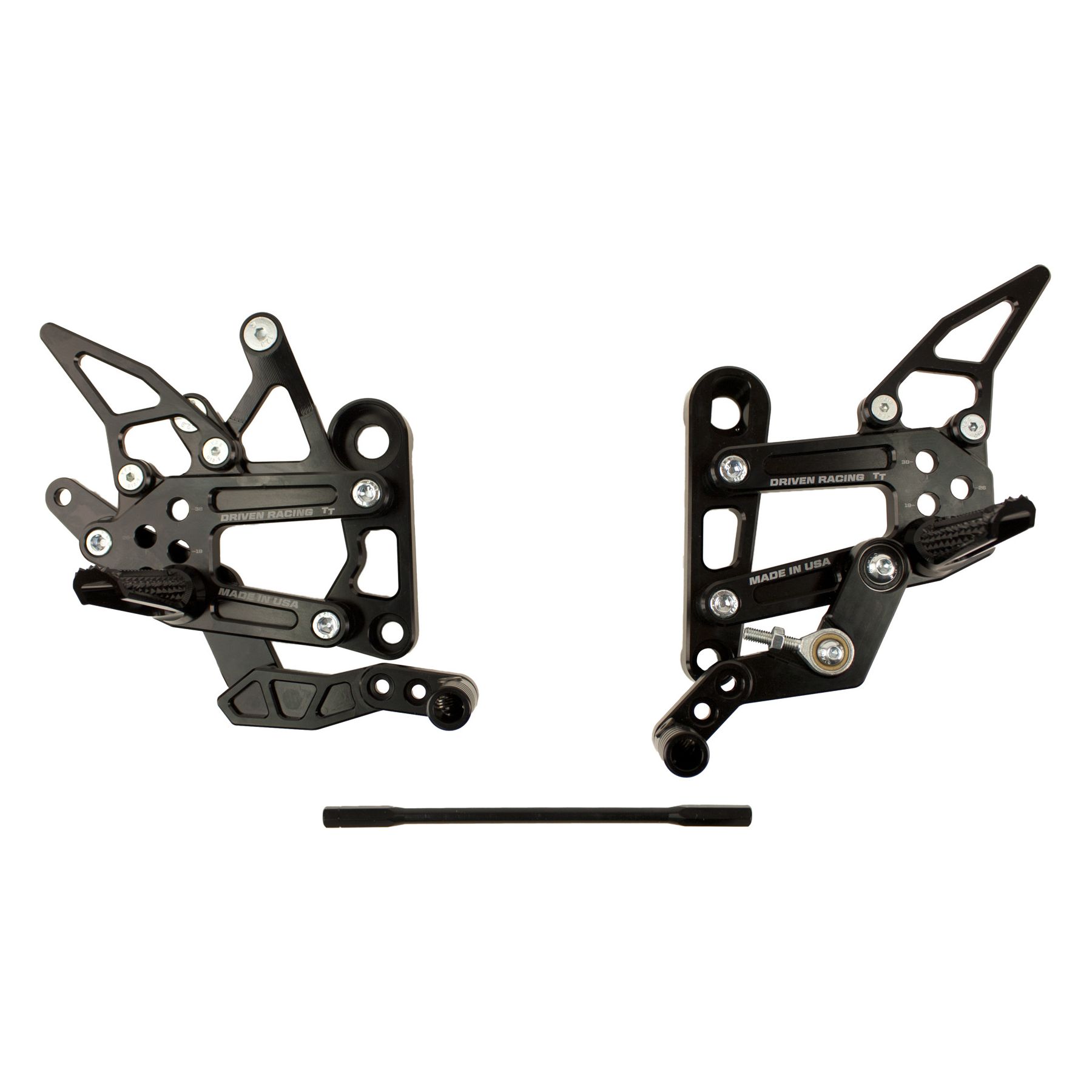 Driven Racing TT Rearsets Yamaha FZ-09 2014-2016