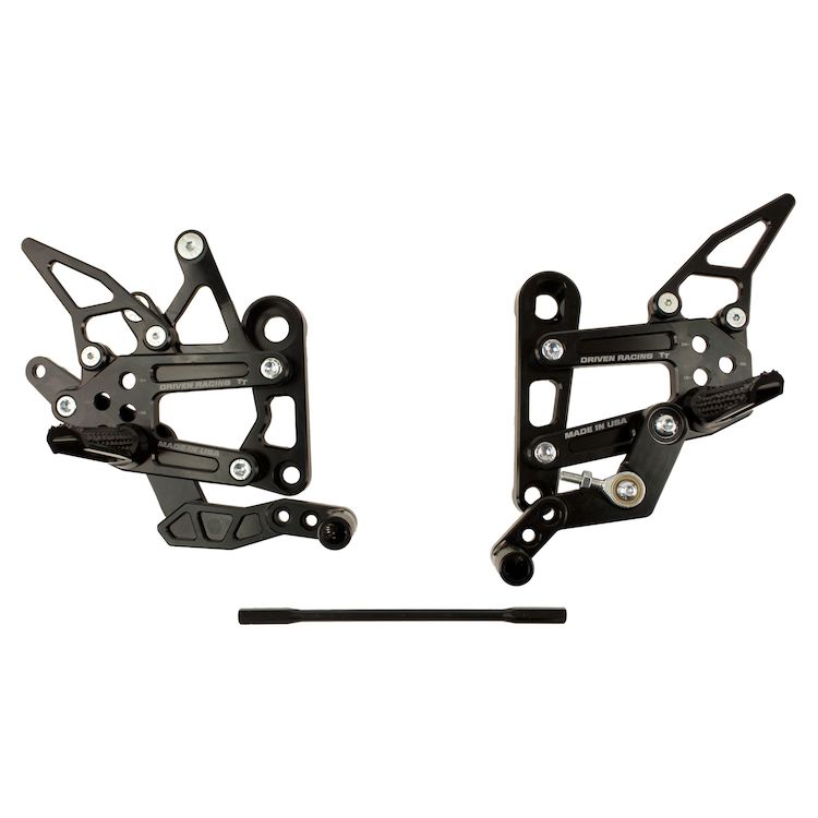 Driven Racing TT Rearsets Yamaha FZ-09 2014-2016