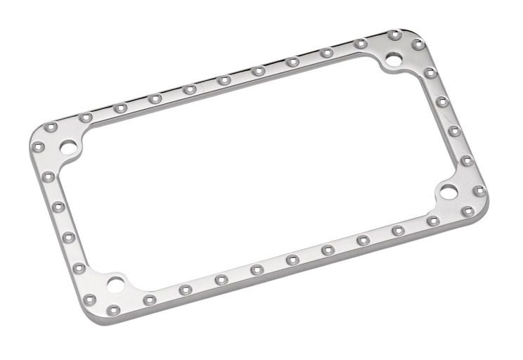 Covingtons Dimpled License Plate Frame N/A
