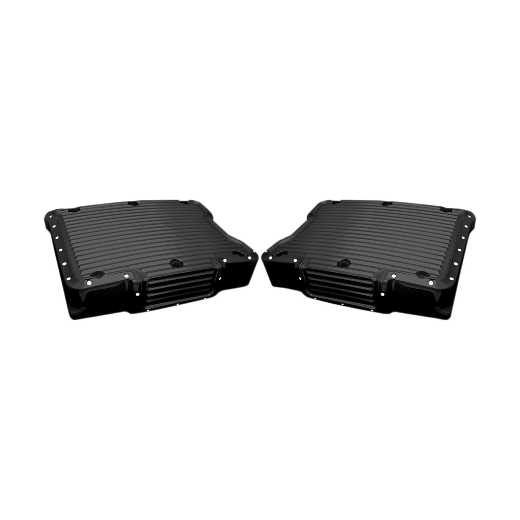 Covingtons Dimpled Rocker Box Top Covers For Harley Twin Cam 1999-2017