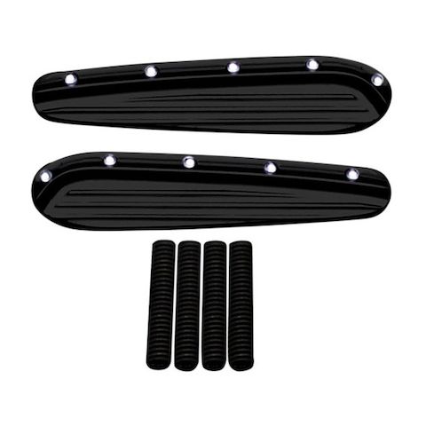 Covingtons Dimpled Turn Signal Eliminators For Harley Road Glide 1998-2013