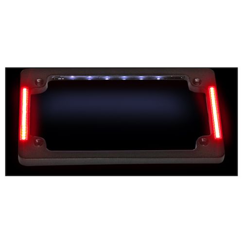Custom Dynamics LED AllInOne TriHorizontal License Plate Frame