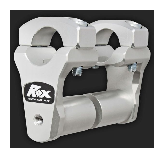 Rox 2" Extended Stem Pivoting Risers For 1-1/8" Handlebars 2" Tall