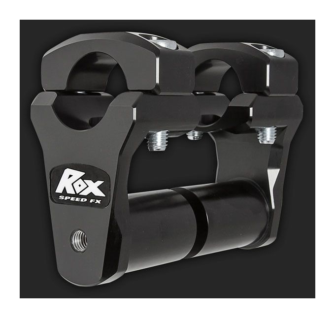 Rox 2" Extended Stem Pivoting Risers For 1-1/8" Handlebars 2" Tall