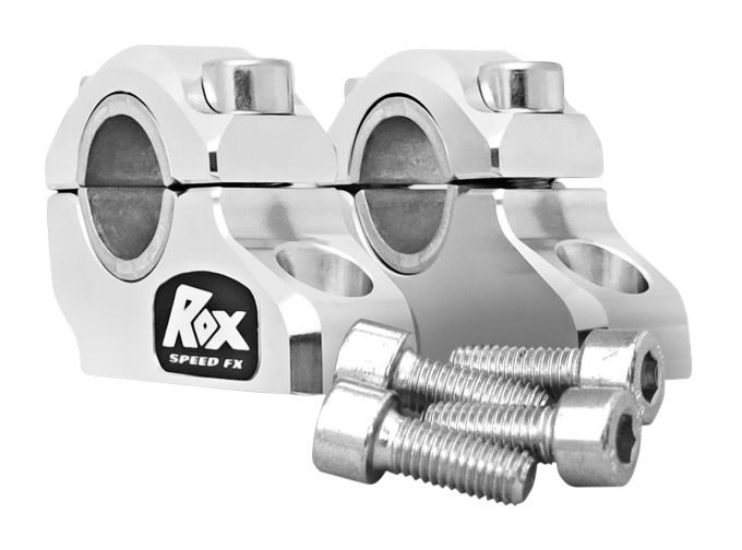 Rox 1-1/4" Block Offset Risers For 7/8" or 1-1/8" Handlebars N/A