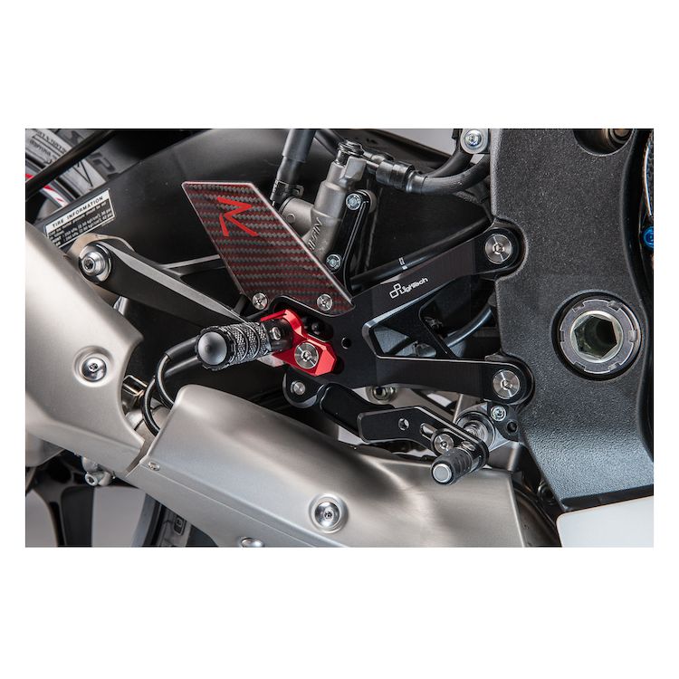 LighTech R Series Rearsets Yamaha R1 / R1M / R1S RevZilla