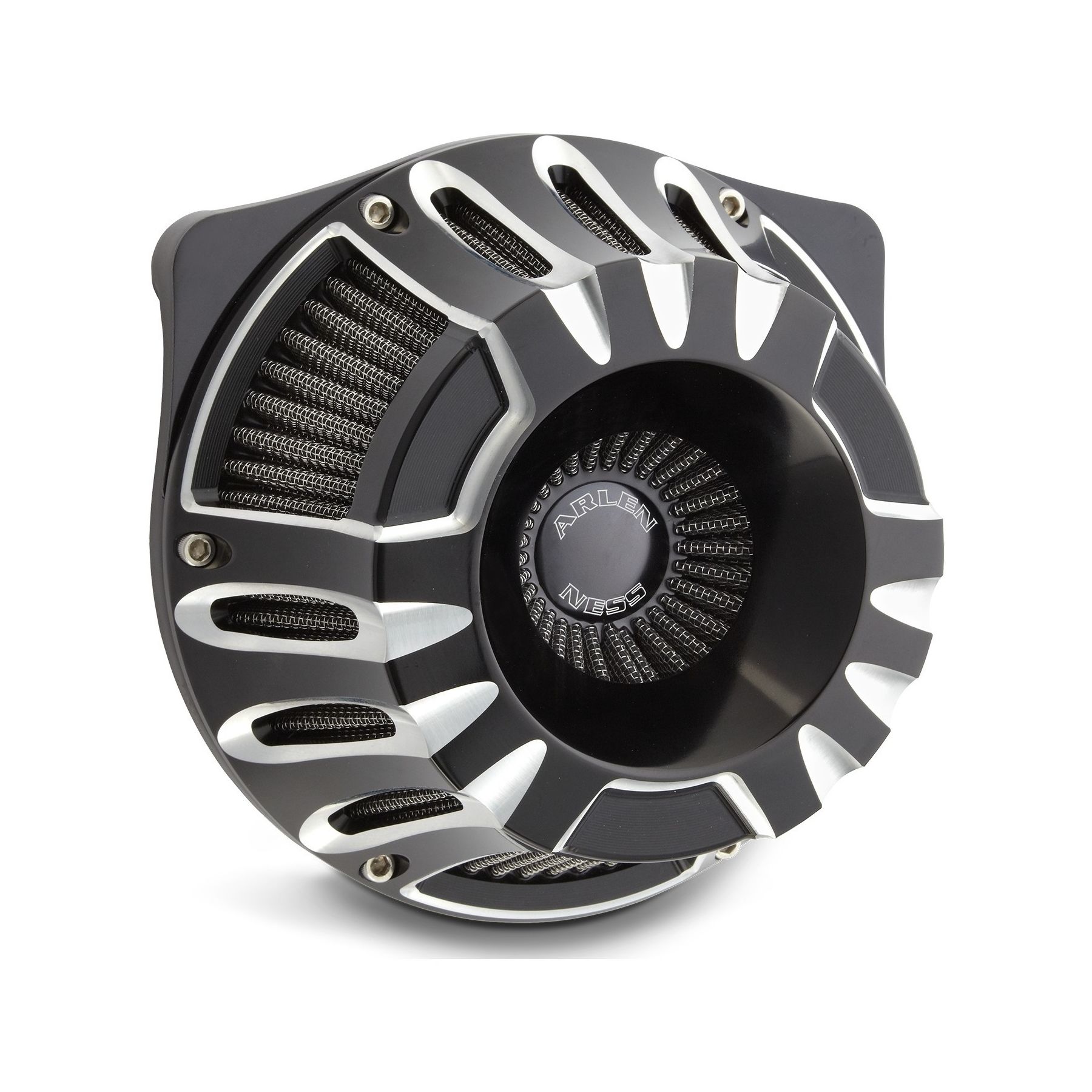 Arlen Ness Deep Cut Inverted Series Air Cleaner Kit For Harley Sportst