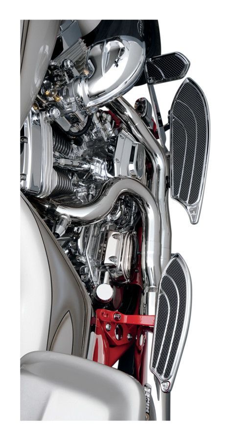 CARL BROUHARD DESIGNS CARL BROUHARD DESIGNS:カールブラウハードデザイン ウインドシールドトリム ELITE B 97-13 Carl Brouhard Elite Edge Driver Floorboards For Harley 1984-2025