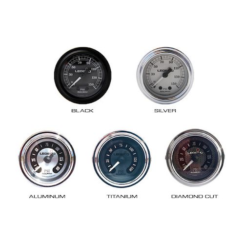 Legend Suspension Air Gauge For Harley Touring / Trike RevZilla