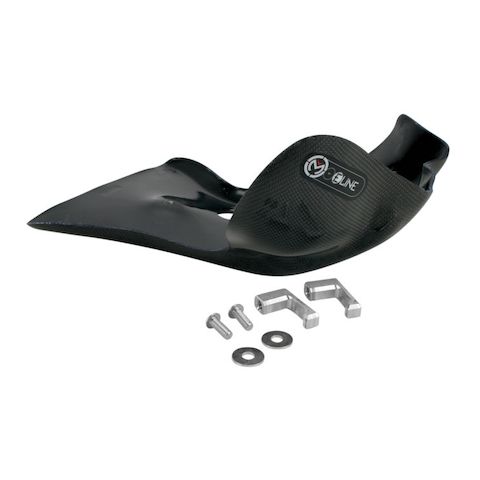 Moose Racing Carbon Fiber Skid Plate Kawasaki KLX400 2003-2005 / Suzuki DRZ400 2000-2024