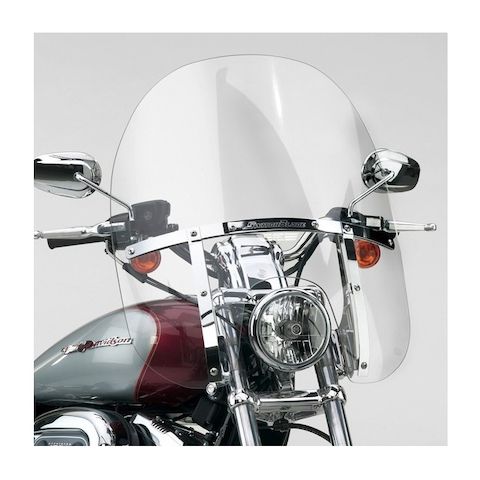 National Cycle SwitchBlade 2-Up Windshield For Harley Dyna / Sportster 1988-2021