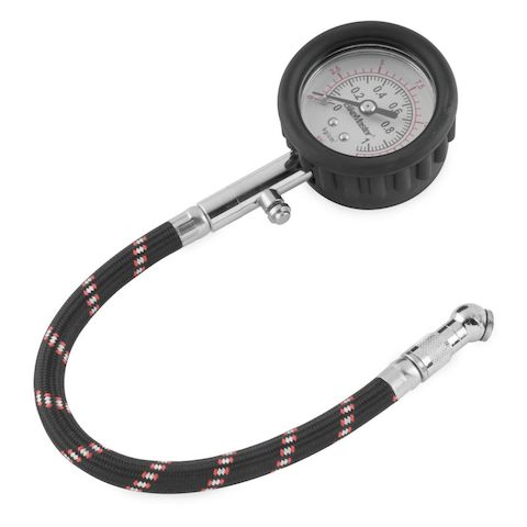 BikeMaster Tire Gauge With Hose