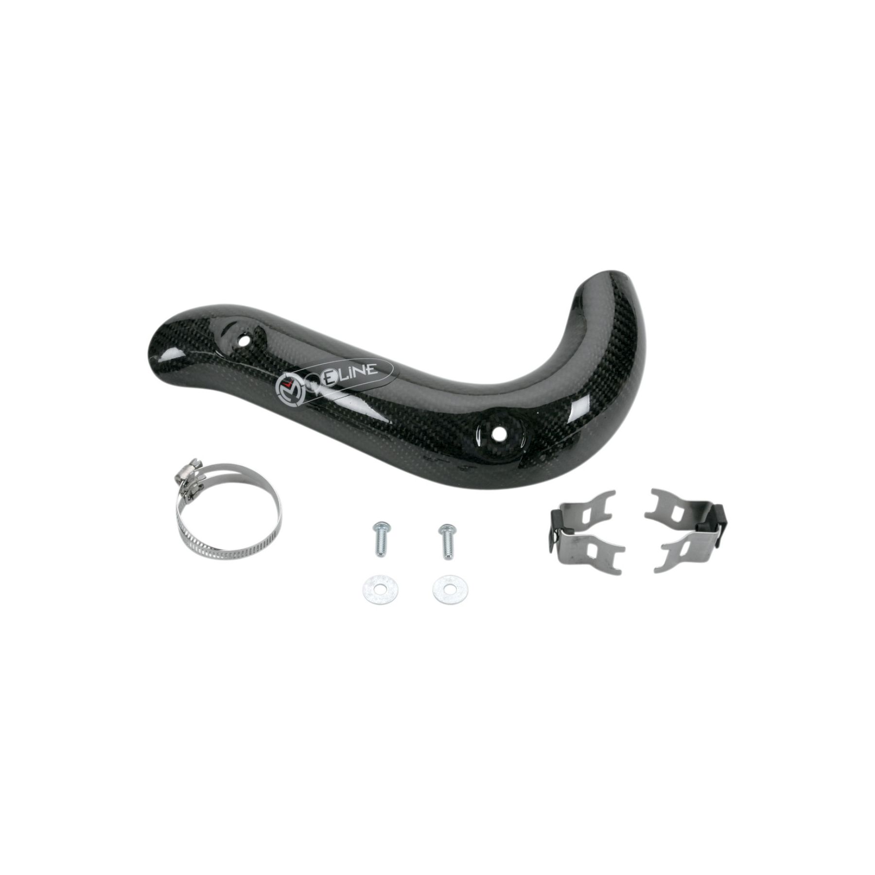 Moose Racing E-Line Carbon Fiber Pipe Guard KTM 400cc-525cc 2007