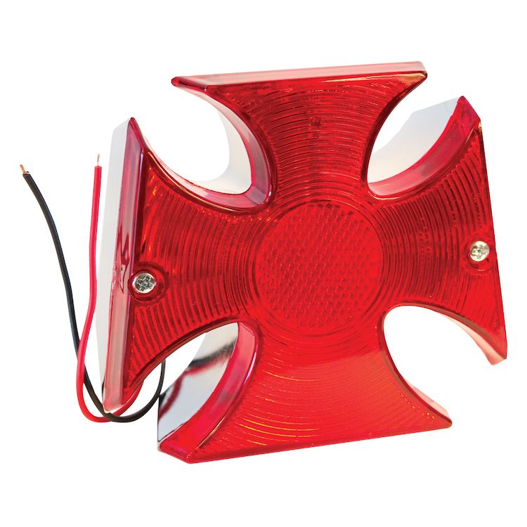 TC Bros Maltese Cross Tail Light