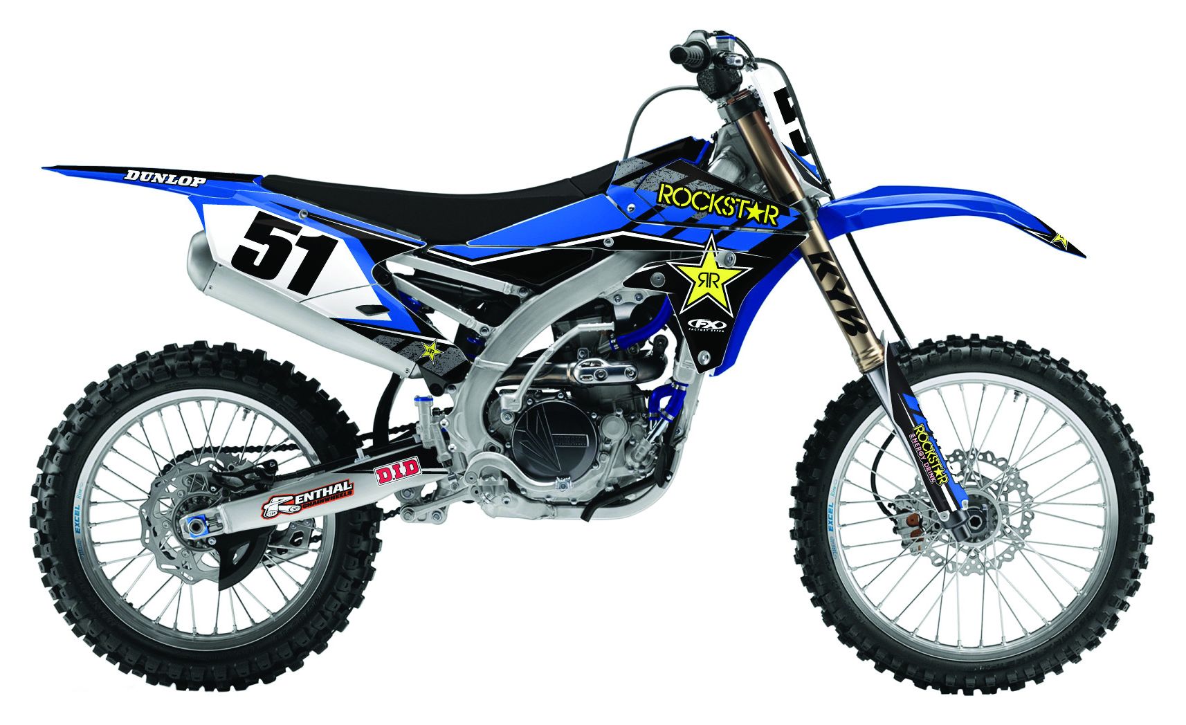 Factory Effex Complete Rockstar Graphics Kit Yamaha YZ250F / YZ450F 20142016 RevZilla