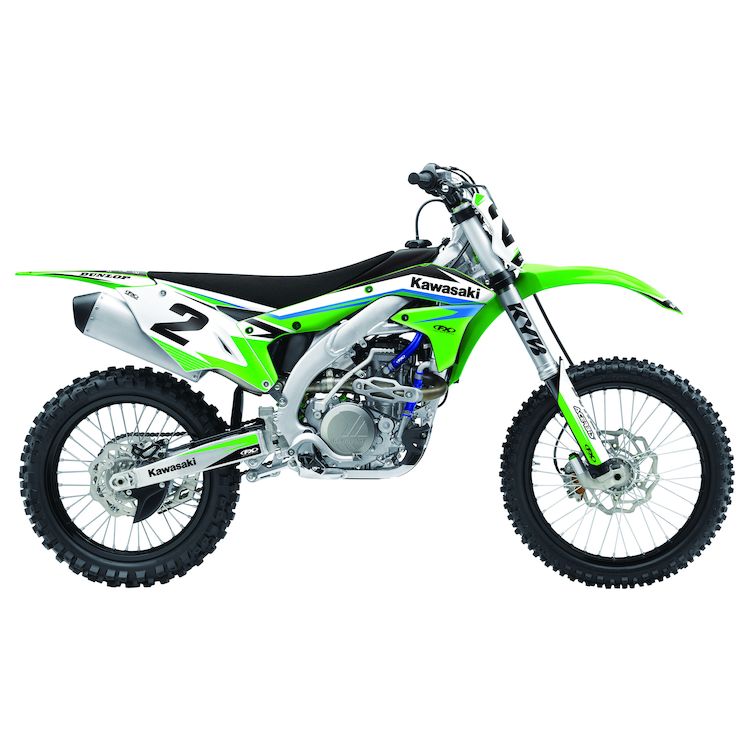 Factory Effex EVO 13 Shroud / Airbox Graphics Kit Kawasaki KX125 / KX250 2003-2007