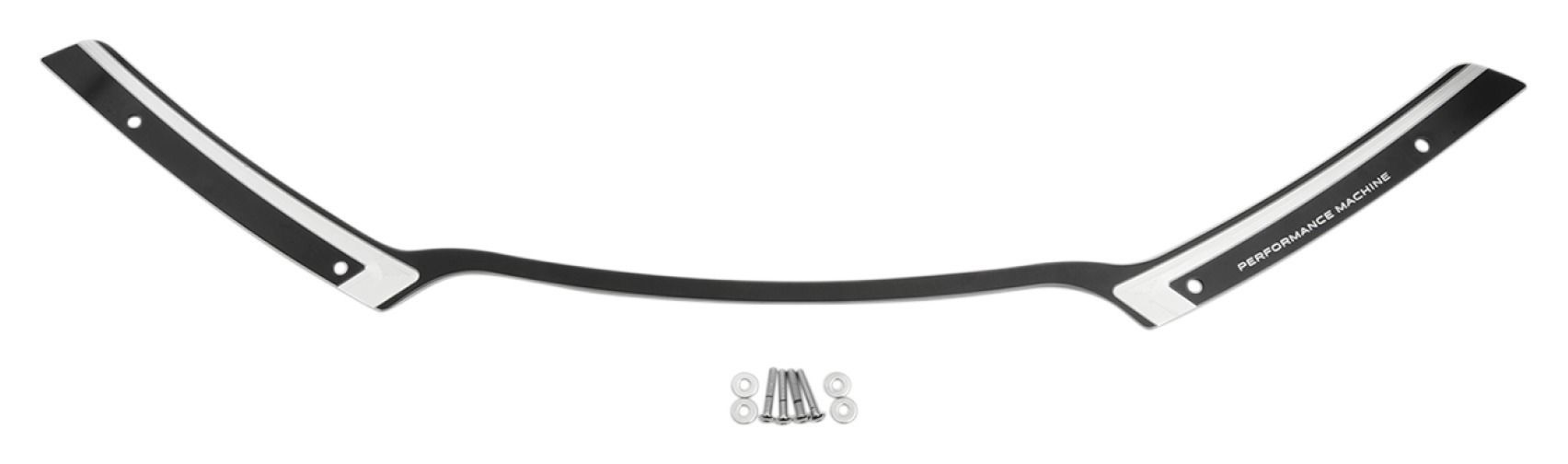 Performance Machine Scallop Windshield Trim For Harley Road Glide 2015-2025 N/A