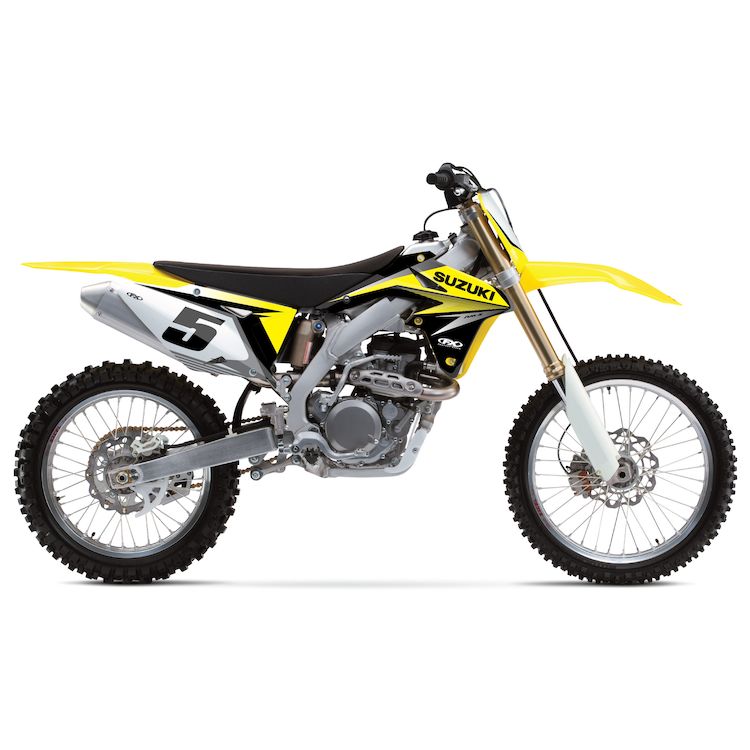 Factory Effex EVO 12 Shroud / Airbox Graphics Kit Suzuki RM125 / RM250 2001-2008