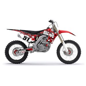 Factory Effex Metal Mulisha Shroud / Airbox Graphics Kit Honda