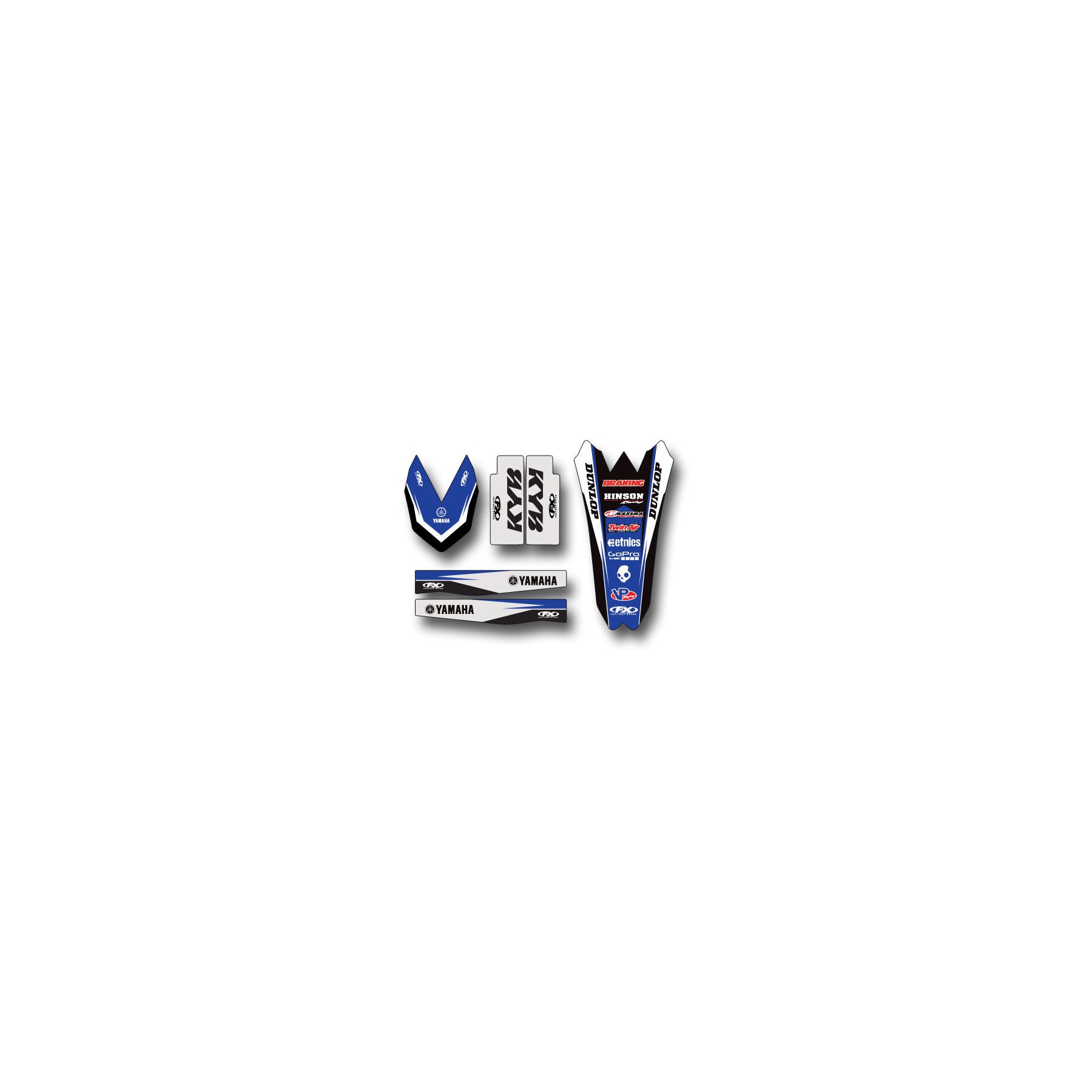 Factory Effex Trim Graphics Kit Yamaha YZ250F / YZ450F 2003-2005