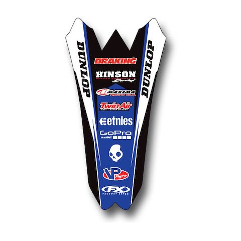 Factory Effex Rear Fender Graphic Yamaha YZ250F 2010-2013