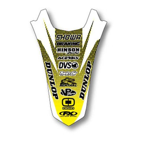 Factory Effex Rear Fender Graphic Suzuki RM80 / RM85 2001-2024