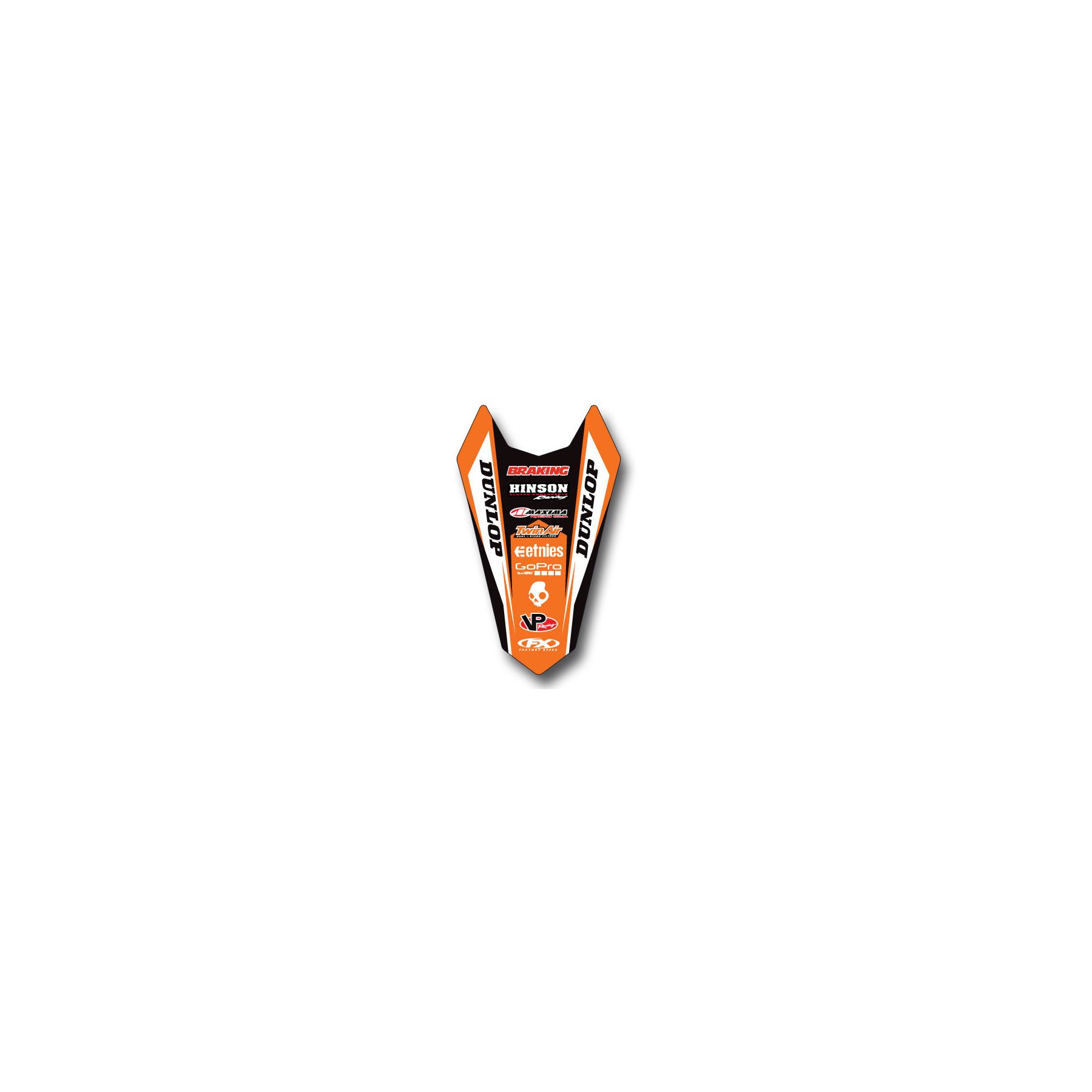 Factory Effex Rear Fender Graphic KTM SX 125cc-525cc 1998-2003