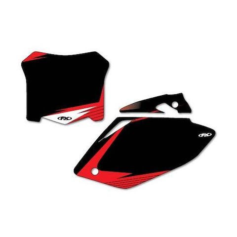 Factory Effex Graphic Number Plate Backgrounds Honda CRF250R 2008-2009
