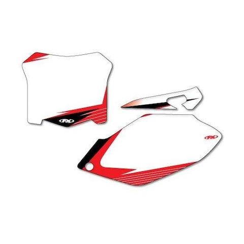 Factory Effex Graphic Number Plate Backgrounds Honda CRF250R / CRF450R 2013-2017