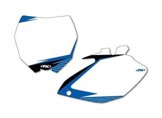 Factory Effex Graphic Number Plate Backgrounds Yamaha YZ250F / YZ450F 2006-2009 N/A