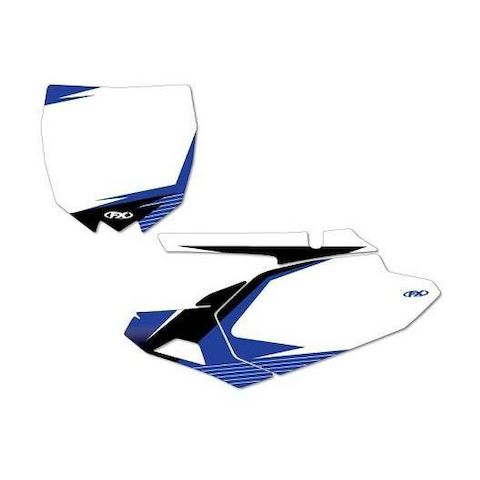 Factory Effex Graphic Number Plate Backgrounds Yamaha YZ250F / YZ450F 2014-2018