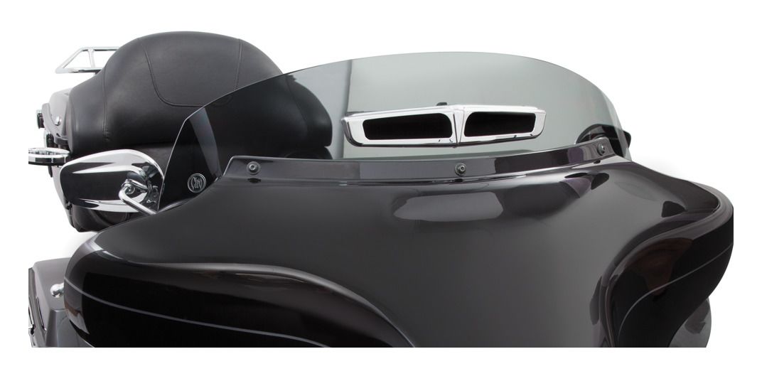 Ciro Panoramic Vented Windshield For Harley Touring 19962013 RevZilla
