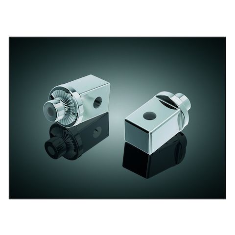 Kuryakyn Front / Rear Splined Foot Peg Adapters Yamaha / Honda / Suzuki