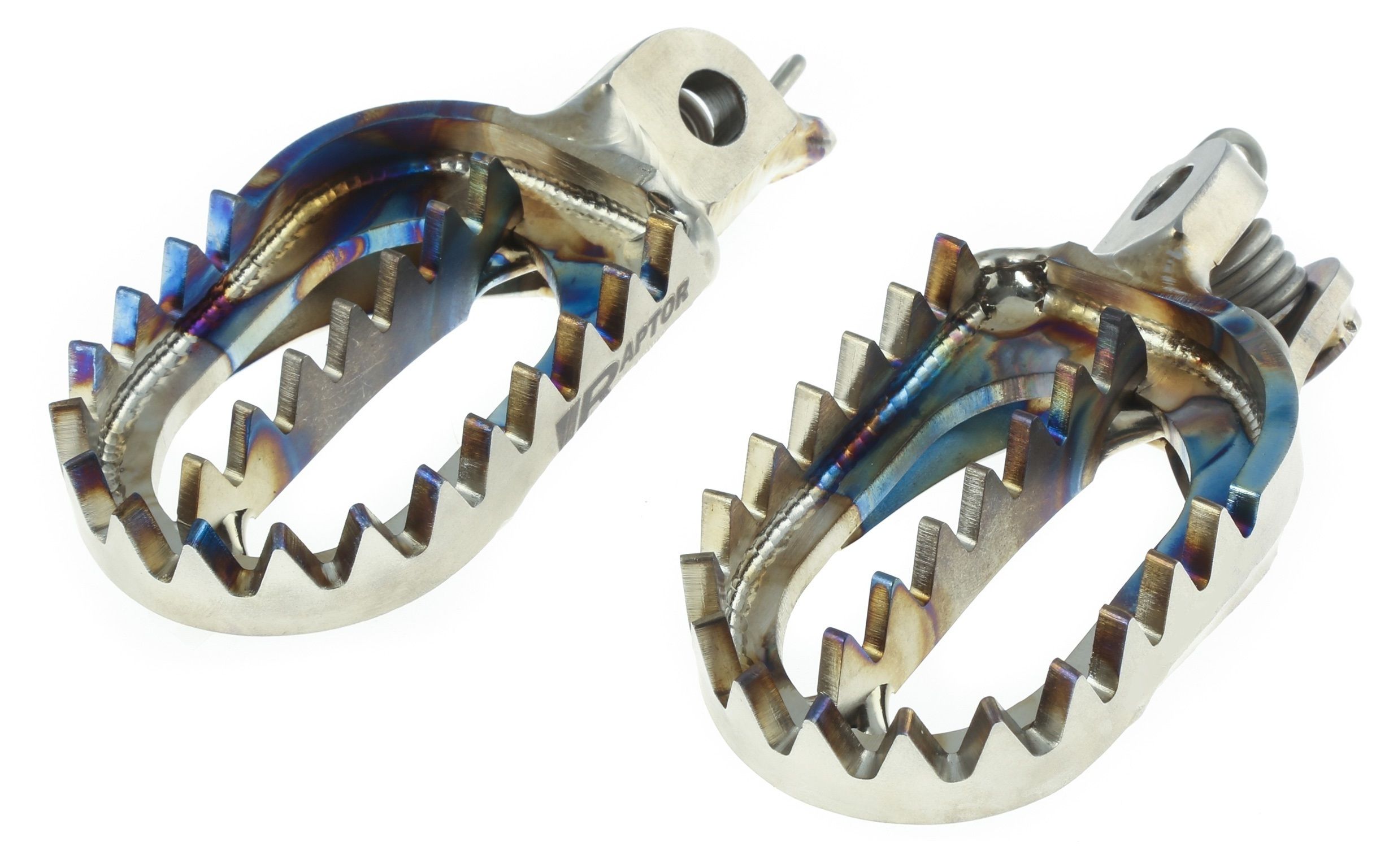 Raptor Titanium Footpegs KTM / Husqvarna 125cc530cc 20042015 RevZilla