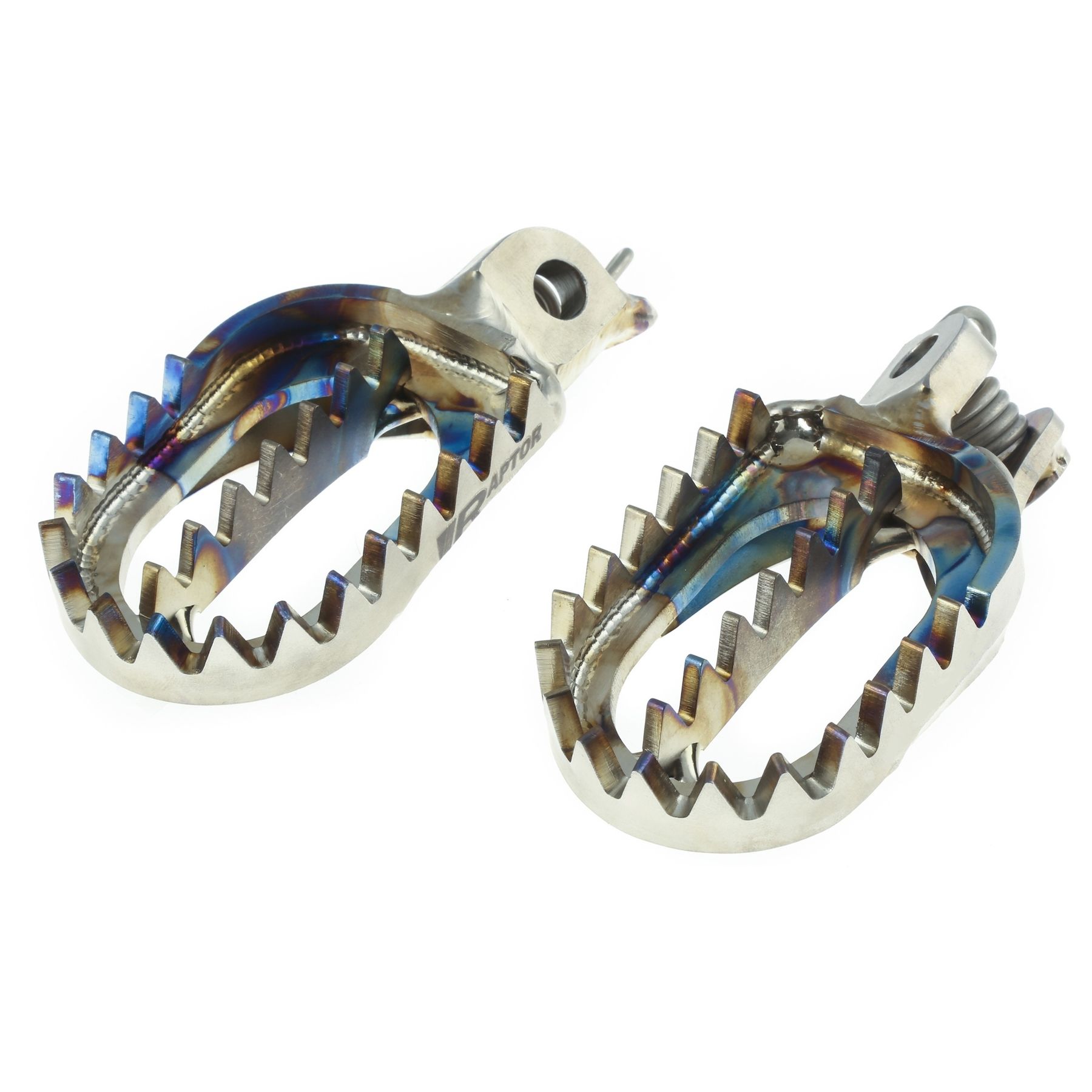 Raptor Titanium Footpegs KTM / Husqvarna / Husaberg / Gas Gas 50cc-129